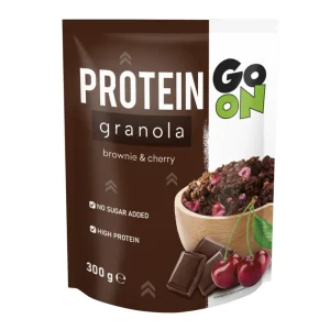 Eiwitrijke granola Brownie & Cherry - GO ON